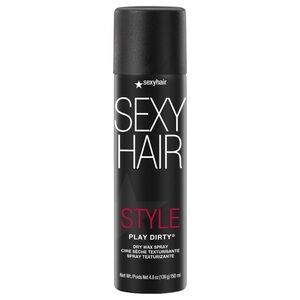 SexyHair Play Dirty Dry Wax Spray – 4.8 oz Texturizing Styler – New Unused